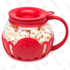 The Ecolution Original Microwave Micro-Pop Popcorn Popper is stylish, comes in two sizes, and is easy to fill and pop right in the microwave.